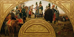 La batalla de Leipzig 1813