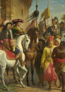 La batalla de Levenc 1664 de Karl von Blaas