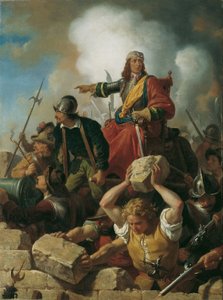 La defensa de Viena contra los turcos en 1683 de Karl von Blaas