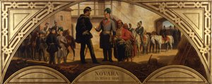 Episodio posterior a la batalla de Novara 1849