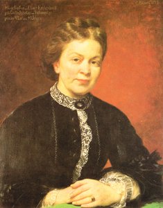 Alemán: Marie Freifrau von Ebner-Eschenbach de Karl von Blaas