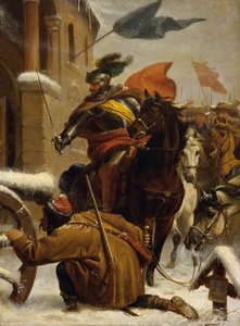 Incursión de Johann de Werth cerca de Tuttlingen de Karl von Blaas