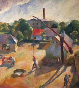 Una aldea campesina de Karoly Patko
