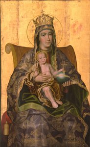 Virgen y Niño en el Trono