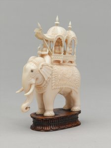 Rey negro, pieza de ajedrez, India, circa 1820 de Kate Elizabeth Bunce