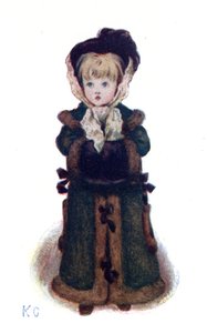 Tarjetas de Navidad de Kate Greenaway
