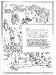 Belleza en casa de Kate Greenaway