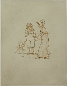 Niño y niña pequeños