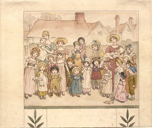 Espectáculo callejero de Kate Greenaway
