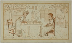 Fiesta de Té para Dos Afuera