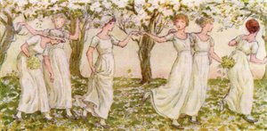 El baile de mayo de Kate Greenaway
