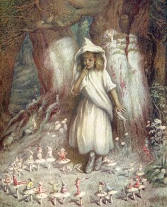 El anillo de los elfos por Kate Greenaway de Kate Greenaway