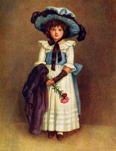 El pequeño modelo por Kate Greenaway de Kate Greenaway