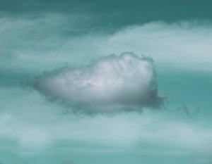 Esta nube, 2021 (foto) de Katha Wood