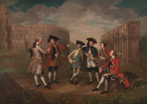 Caballeros británicos en Roma de Katharine Read