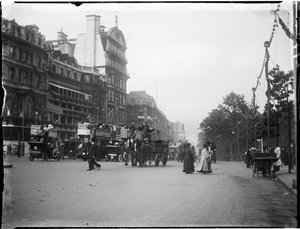 Piccadilly, City Of Westminster, Londres, 20/06/1911 (foto b/n) de Katherine Jean Macfee