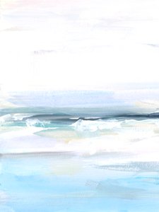 Marea marina 1, 2023 (acrílico sobre papel)