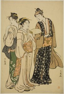 El actor Iwai Hanshiro IV vestido de calle (por Shun