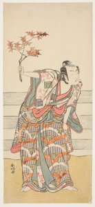 El actor Ichikawa Monnosuke II en un papel no identificado de Katsukawa Shunkо̄