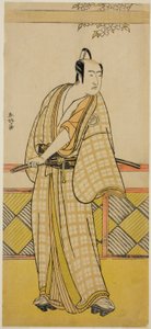 El actor Sawamura Sojuro III en un papel no identificado de Katsukawa Shunkо̄