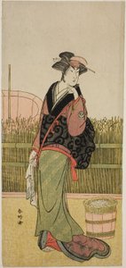 El actor Segawa Kikunojo III en un papel no identificado de Katsukawa Shunkо̄