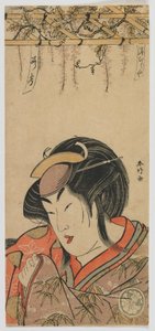 Hamamuraya Roko (Segawa Kikunojo III) período Edo, finales de la década de 1780