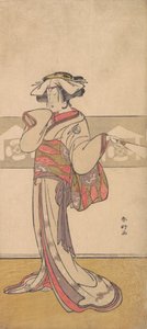 Segawa Kikunojo III en el papel de Oiso no Tora, ca. 1790 de Katsukawa Shunko