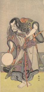 El primer Nakamura Nakazo como samurái, ca. 1780 de Katsukawa Shunko
