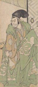 El Primer Nakamura Nakazo en el Papel de Ko no Moronao, junio 1786 de Katsukawa Shunko