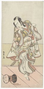 actor de baile de Katsukawa Shunsho