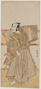Ichimura Uzaemon IX como Soga no Juro