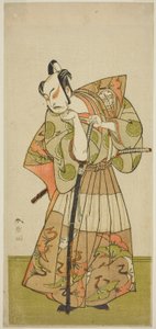 El actor Nakamura Juzo II en un papel no identificado de Katsukawa Shunsho