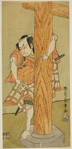El actor Otani Hiroji III en un papel no identificado de Katsukawa Shunsho