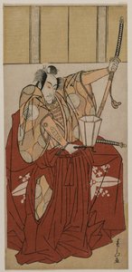 Ichikawa Monnosuke II como Urabe no Suetake, 1781 de Katsukawa Shunzan