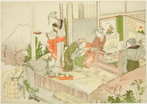 Tienda de un artesano, del álbum La niebla de Sandara (Sandara kasumi)