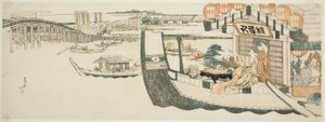 Fiestas en Barco en el Río Sumida