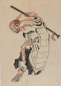 Figura Budista de Katsushika Hokusai