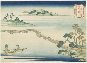 Cielo despejado de otoño en Cho_ko_, c. 1832