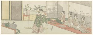 Espectáculo de danza de Katsushika Hokusai