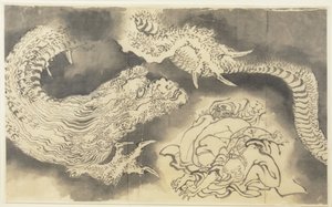 Dragón de Katsushika Hokusai