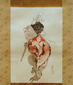 Mono entrenado de Katsushika Hokusai