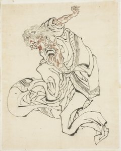 Oni Femenino (ilustración para un cuento popular), ca. 1815-49 de Katsushika Hokusai