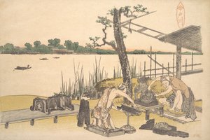 Imadogawa de Katsushika Hokusai