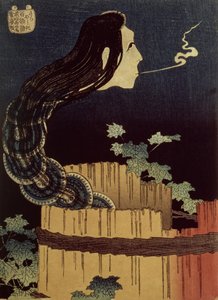 Fantasma japonés de Katsushika Hokusai