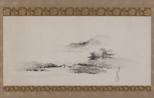 Paisaje, período Edo, c.1801-02