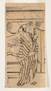 Matsumoto Koshiro como Tsurigane no Mibu, 1788-92