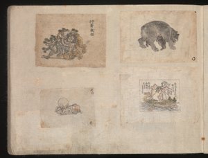 Dibujos en miniatura para artesanos