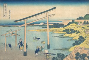 Bahía de Noboto, de la serie Treinta y seis vistas del monte Fuji, ca. 1830-32