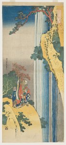 Ri Haku, de la serie «Espejos de poemas japoneses y chinos» (Shiika shashin kyō) de Katsushika Hokusai