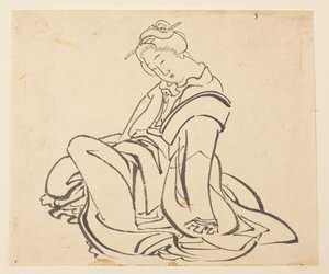Mujer sentada